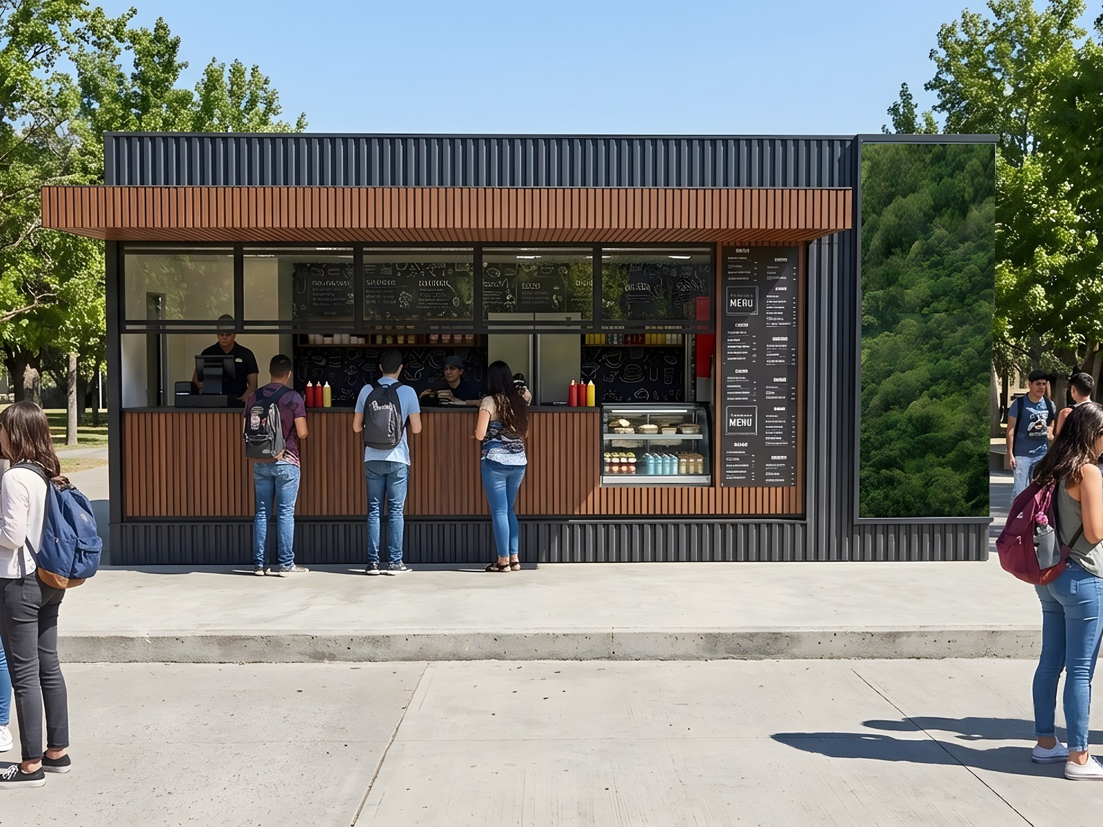 Kiosko comercial